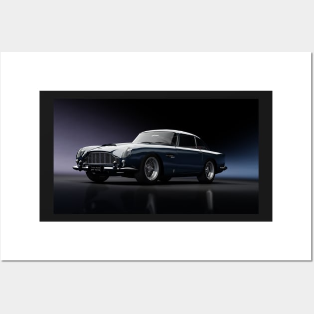 Aston Martin DB5 Vantage S Wall Art by Z31Chris